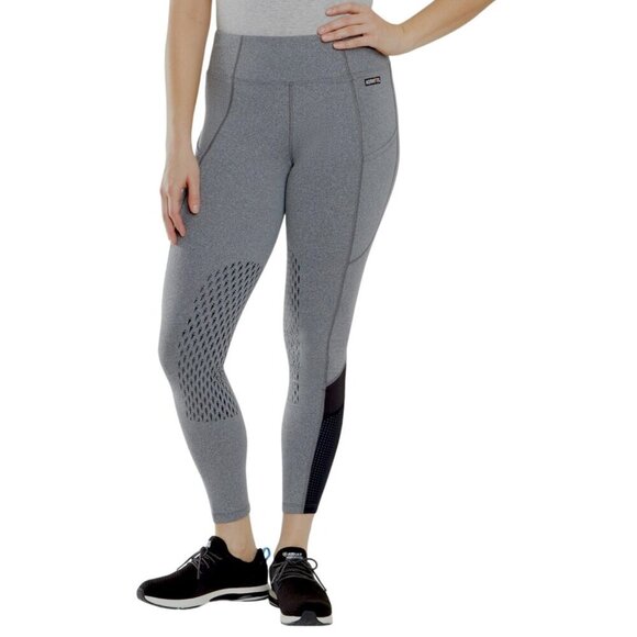 Kerrits Pants - KERRITS grey Freestyle Performance equestrian tights xl
